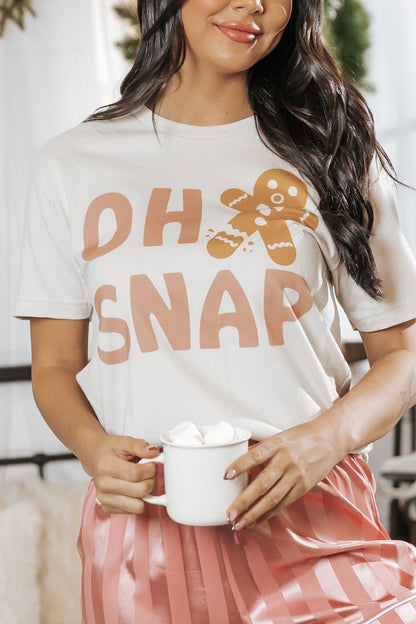 Oh Snap Short Sleeve Graphic Tee - Magnolia Boutique