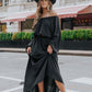 On My Way Black Maxi Skirt - FINAL SALE - Magnolia Boutique