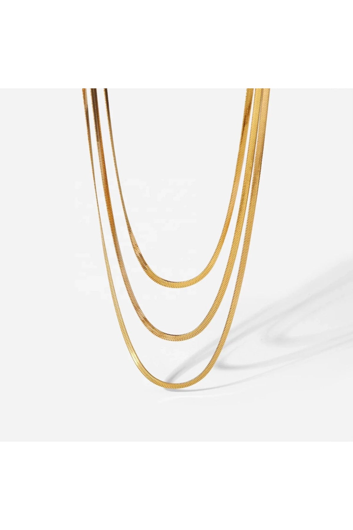 Sahira Penelope 18k Gold Plated Multi Layered Necklace - Magnolia Boutique