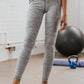 Sporty Charcoal High Waisted Leggings - FINAL SALE - Magnolia Boutique