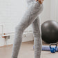 Sporty Charcoal High Waisted Leggings - FINAL SALE - Magnolia Boutique