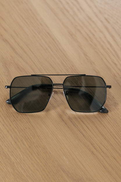 Stay Focused Black Aviator Sunglasses - Magnolia Boutique