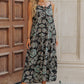 Talulah Black Floral Print Midi Dress - FINAL SALE - Magnolia Boutique