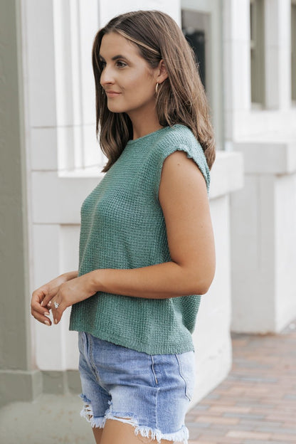 Teal Back Button Down Sweater | Pre Order - Magnolia Boutique