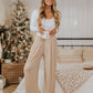 The Taupe Holiday Lounge Pant - FINAL SALE - Magnolia Boutique