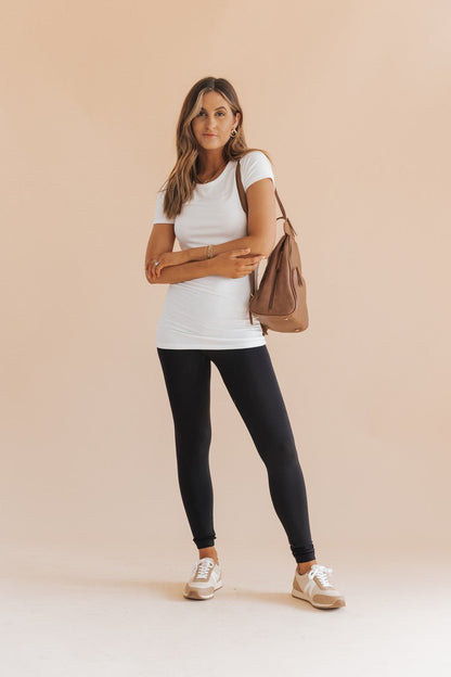 The Weekender Short Sleeve Tee - Ivory - FINAL SALE - Magnolia Boutique