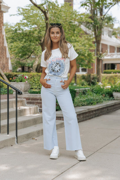 Wide Leg Light Denim Pants | FINAL SALE - Magnolia Boutique